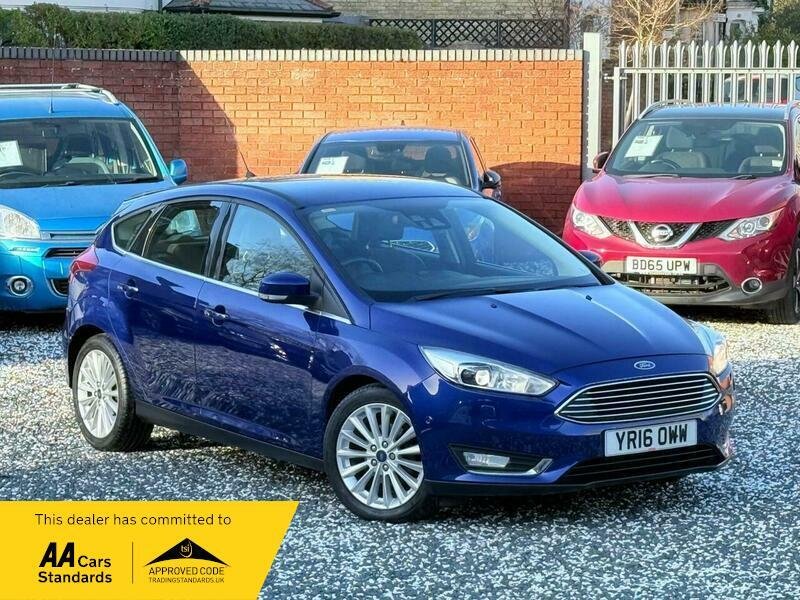FORD FOCUS 1.0T ECOBOOST TITANIUM X AUTO EURO 6 S S 5DR 9,990 MILEAGE... image 1